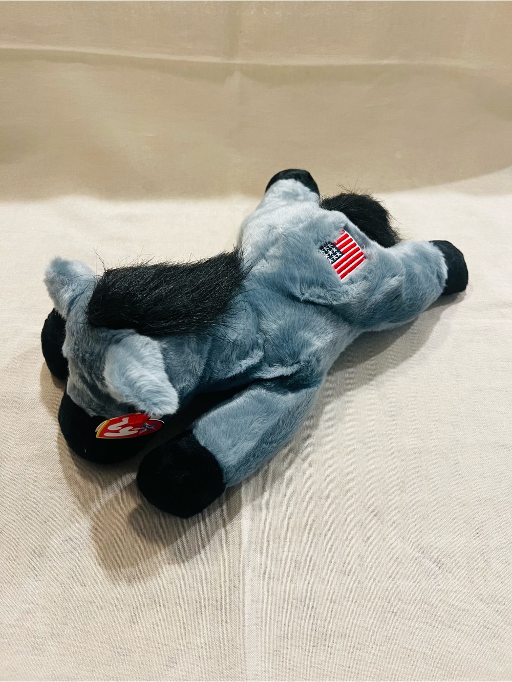 Vintage Rare Collectible Political Patriotic Ty Beanie Baby 'Lefty'